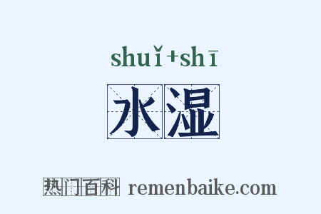 水湿是什么意思的图片